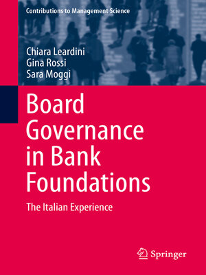 cover image of Board Governance in Bank Foundations